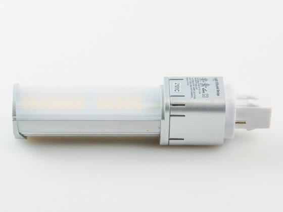 Light Efficient Design LED-7312-40K-G3 Horizontal 7W 2 Pin GX23-2 4000K Hybrid LED Bulb