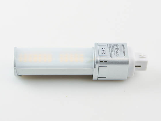 Light Efficient Design LED-7322-50K-G3 Horizontal 7W 2 Pin G24d 5000K Hybrid LED Bulb
