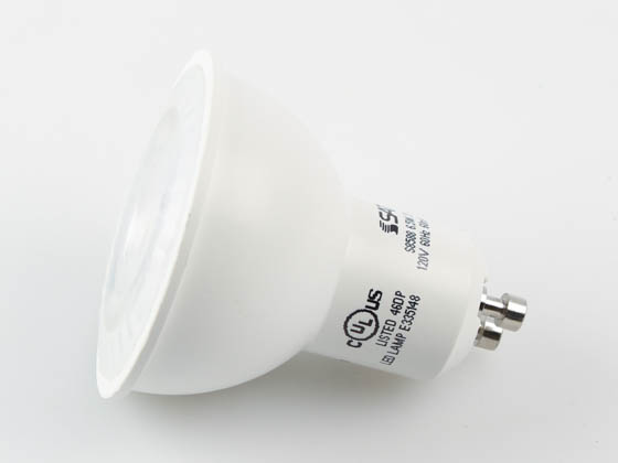 Satco Products, Inc. S8588 6.5MR16/LED/40'/27K/90CRI/GU10 Satco Dimmable 6.5W 2700K 40° MR16 LED Bulb, GU5.3 Base, 120 Volt, California T24 Compliant