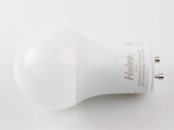 Halco Lighting 88056 A19FR9-830-GU24-LED Halco Non-Dimmable 9W 3000K A19 LED Bulb, GU24 Base, Enclosed Fixture Rated