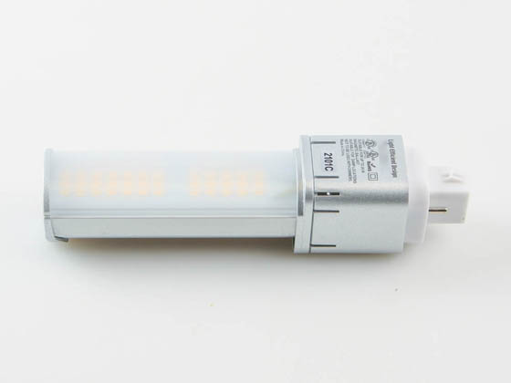 Light Efficient Design LED-7322-27K-G3 Horizontal 7W 2 Pin G24d 2700K Hybrid LED Bulb