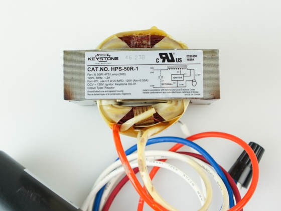 Keystone HPS-50R-1-KIT Core and Coil Ballast Kit For 50W 120V High Pressure Sodium Lamp