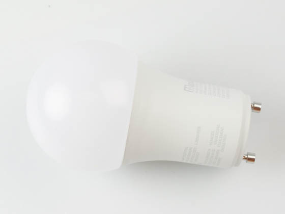MaxLite 108937 E6A19GUDLED40/G8S1 Dimmable 6W 4000K A19 LED Bulb, GU24 Base, Enclosed Fixture Rated