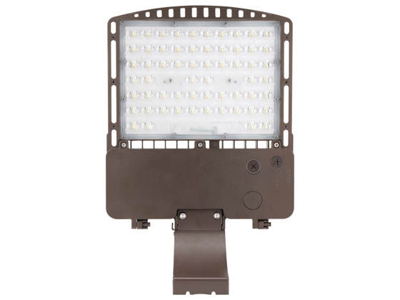 Value Brand AF-41820 AF-140W-T3-AM Dimmable LED Area Fixture With Arm Mount, Type III, Wattage Selectable (60W/90W/120W/140W) & Color Selectable (3000K/4000K/5000K), 400 Watt Equivalent