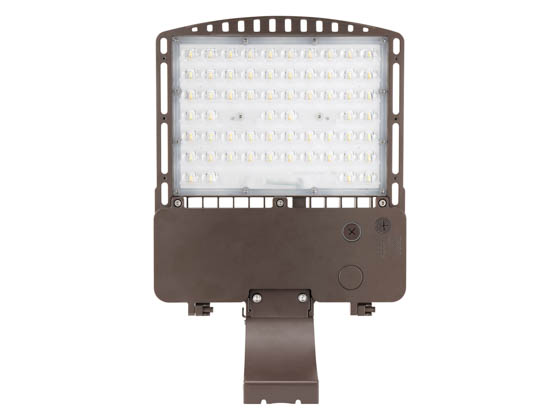 Value Brand AF-41821 AF-140W-P0-T3-AM Dimmable LED Area Fixture With Arm Mount & Photocell, Type III, Wattage Selectable (60W/90W/120W/140W) & Color Selectable (3000K/4000K/5000K) 400 Watt Equivalent