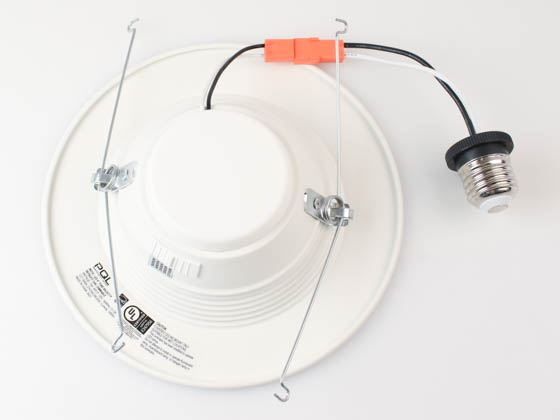 Superior Life 92151 LED 6” Tone Select Retrofit Can 15 Watt 6" Recessed LED Downlight, Color Selectable, 91 CRI, Wet Rated