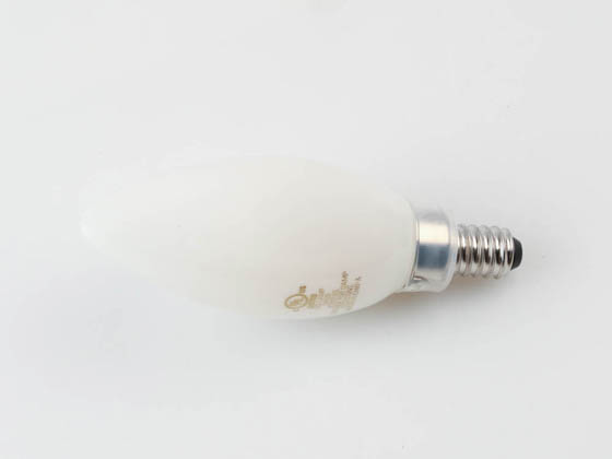 Bulbrite 776941 LED5B11/30K/FIL/M/4 5 Watt B-11 Soft White Decorative LED Bulb, 3000K, E12 Base