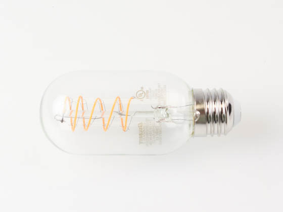 Bulbrite 776518 LED4T14/21K/FIL-NOS/CURV/SPIRAL Dimmable 4.5W 2100K Vintage T-14 Spiral Filament LED Bulb
