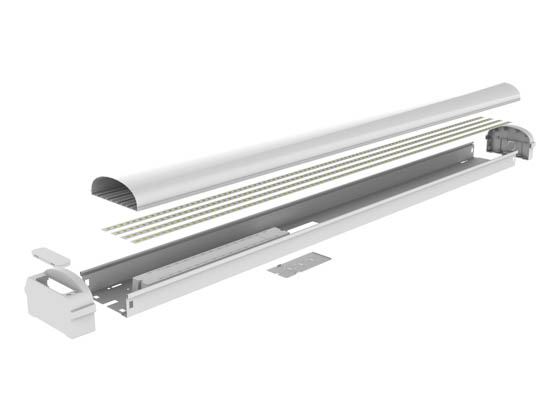 Archipelago Lighting LWRL4-3550CS Archipelago 48" LED Wrap Fixture Wattage and Color Includes Selectable Control Ready Port