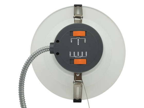 Archipelago Lighting LCDL8-1730CS Archipelago 8" LED Downlight Wattage and Color Selectable TRIAC, ELV and 0-10V Dimming 90CRI