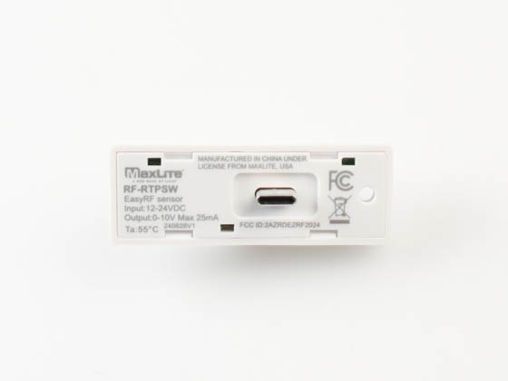 MaxLite 110961 RF-RTPSW Maxlite C-MaxRF EasyRF PIR Motion Sensor/Daylight Harvesting Remote Controlled Node for Maxlite C-Max Control Ready Fixtures