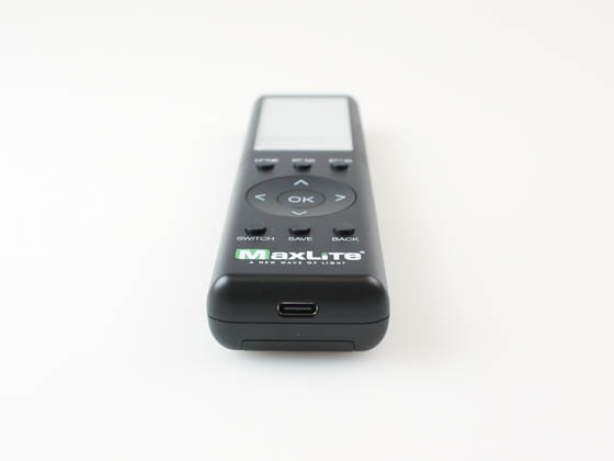 MaxLite 110962 RF-REMOTE Maxlite C-MaxRF EasyRF Remote Control For Commissioning Maxlite C-MaxRF Control Nodes