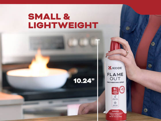 Kidde KAP-14K 21032937 Flame Out Single Use Fire Fighting Spray