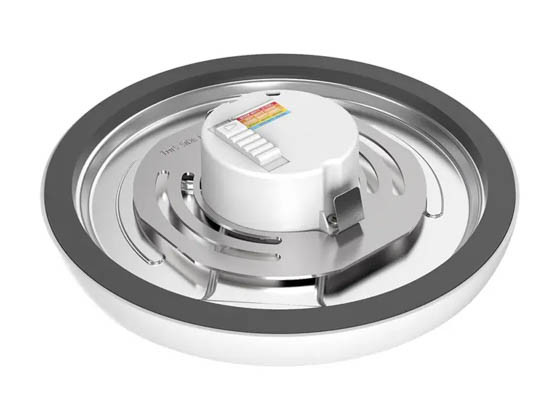 Satco Products, Inc. 62-1720 BLINK 13W LED 9" RND WHITE Satco Blink 9" Slim Surface Mount LED Fixture 13W Color Selectable