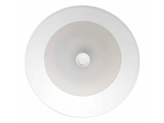 Westgate LCFC-MCT5-WH 25 Watt 12 Inch Dimmable LED Pendant Fixture With Selectable CCT, 120 Volt, White Finish