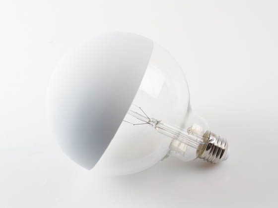 Bulbrite 776840 LED6G40/27K/FIL/HW/3 Dimmable Half-White G-40 LED Filament Bulb, 2700K, Medium (E26) Base