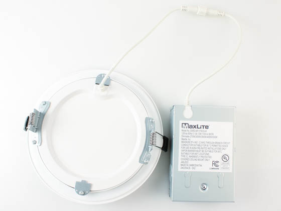 MaxLite 112156 SSRD-6R13T9CS-W 6" Slim Wafer Recessed Downlight 13W Color Selectable TRIAC Dimming