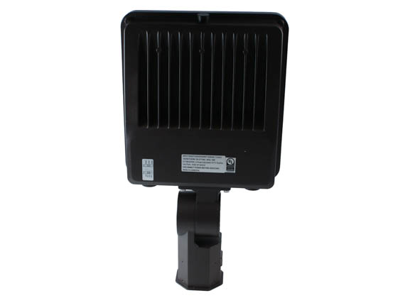 Contractor Choice FL-45285 FL-120WDDK-PC-SF LED Flood Light Wattage (53/71/99/123W) and Color Selectable with Photocell and Slipfitter Mount