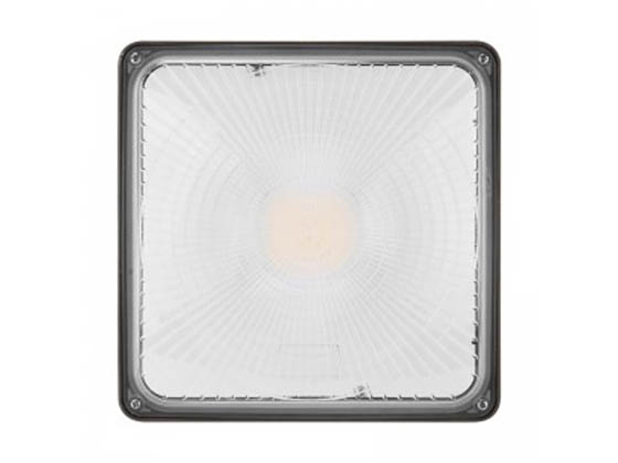 Contractor Choice CP-45289 CP-110WDDK LED Low-Profile Canopy Fixture Wattage (44/66/88/110W) and Color Selectable