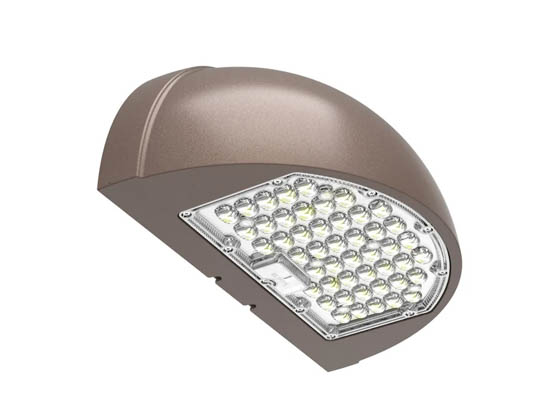 Westgate WPMX-48-80W-MCTP-SR Half-Moon Round LED Cut-Off Wall Pack Wattage (48/64/80W) and Color Selectable