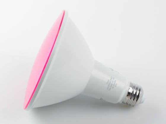 Bulbrite 772505 LED15PAR38/FL/PNK/D 15 Watt Dimmable Pink PAR38 LED Bulb, Wet Rated