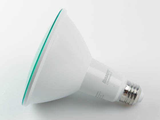 Bulbrite 772503 LED15PAR38/FL/GRN/D 15 Watt Dimmable Green PAR38 LED Bulb, Wet Rated