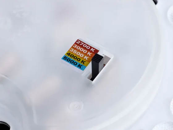 Satco Products, Inc. 62-1850 11" LED CLOUD FIXTURE Satco Nuvo 11" LED Cloud Light Fixture 12.5W Color Selectable