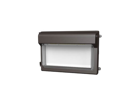 Contractor Choice WP-45519 WP-SLIM-90WDDK-PC LED Slim Forward Throw LED Wall Pack Wattage (30/50/70/90W) and Color Selectable Includes Photocell