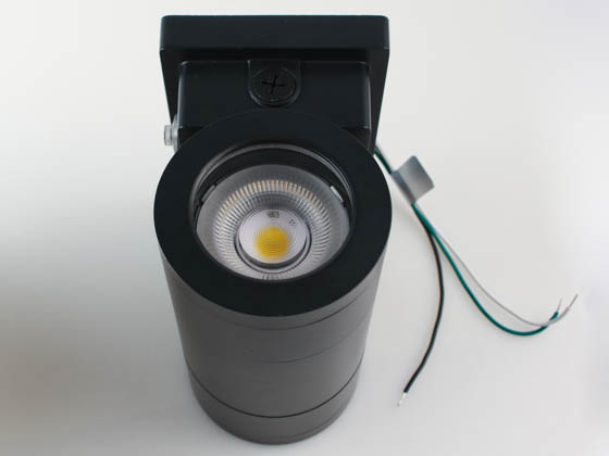 Contractor Choice WP-45522 WP-36WDDKPC-CYLINDER LED Cylinder Up & Down Light Wattage (15/22/30/36W) and Color Selectable with Photocell