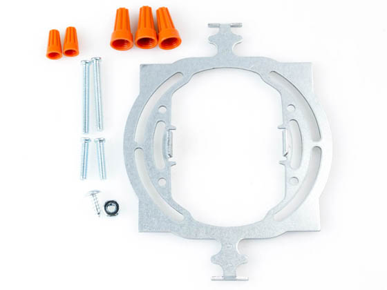 Green Creative 38404 SLMFT7/9CCTS/DIM010UNV 14W 7" LED Surface Mount Downlight, Color Selectable, 90 CRI