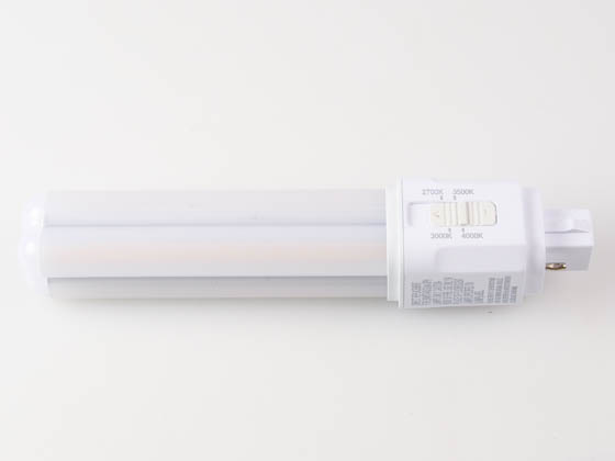 Light Efficient Design LED-7310-FC-G4 9 Watt FlexColor Hybrid PL LED Lamp, 120-277 Volt, G24d/G24q Base