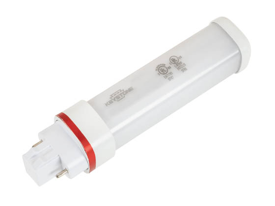 Keystone KT-LED62P-H-850-D /G2 Non-Dimmable 5.5W 2 Pin Horizontal  GX23 LED Bulb, 5000K, Ballast Bypass, 120-277 Volt
