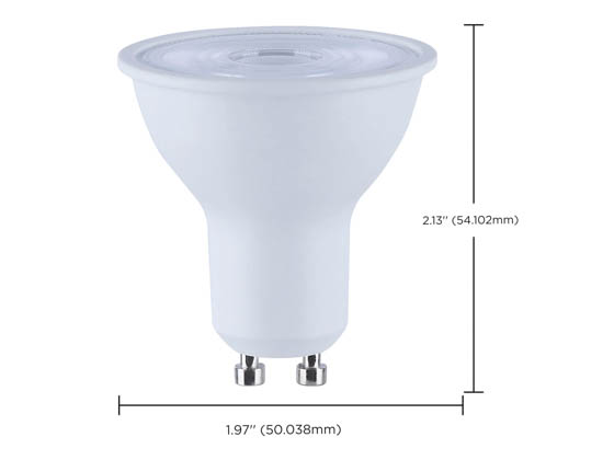 Satco Products, Inc. S11109 MR16/5.5W/LED/RGBTW/GU10/SF Satco Starfish 5.5W Smart Wi-Fi LED MR-16 Lamp, RGB Color Changing and Tunable White , GU10 Base, 120 Volt