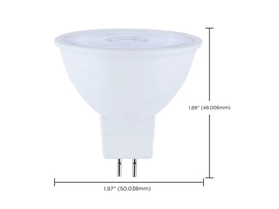 Satco Products, Inc. S11110 MR16/5.5W/LED/RGBTW/GU5.3/SF Satco Starfish 5.5W Smart Wi-Fi LED Mr-16 Lamp, RGB Color Changing and Tunable White , GU5.3 Base, 12 Volt