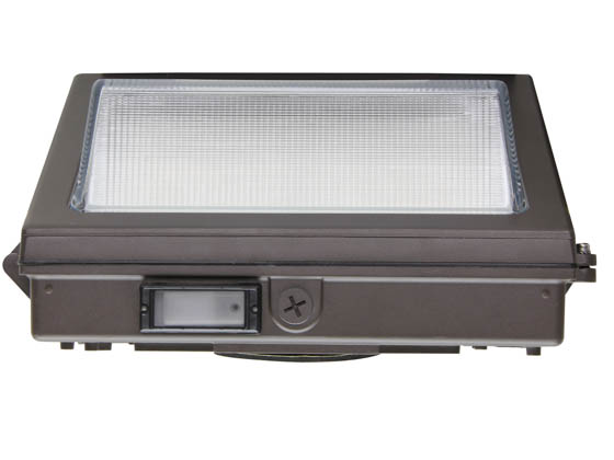 MaxLite 112494 WPOP55U-WCSBPCCRTA Forward Throw LED Wall Pack Wattage (30/45/55W) and Color Selectable includes Photocell and C-Max Control Ready Port