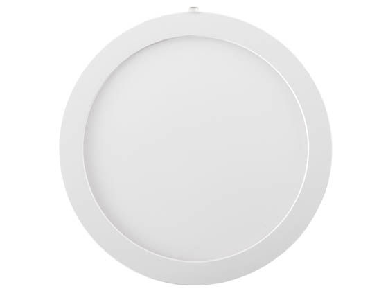 Keystone KT-SMLED14-9RC-9CSF-CDIM-EM3 9" Slim Surface Mount Downlight 14.5W Color Selectable with Emergency Battery Backup