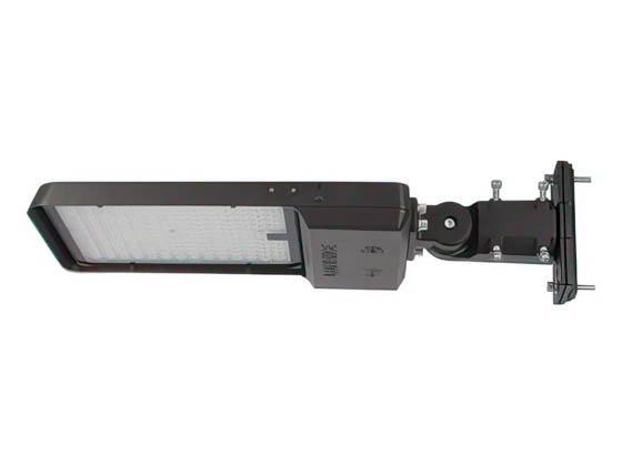 LEDVANCE 64014 AREAFLD6AS300UNHDSC2ADJBZ Sylvania Osram LEDvance LED Area Fixture Wattage (180/240/300W), Color, & Beam Adjustable Includes Control Ready Port, Arm, & Slipfitter Mount