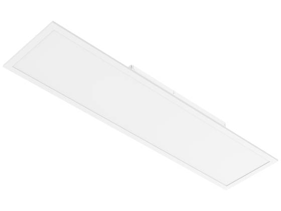 Archipelago Lighting LBLP14-33MXP2/SR/EM Archipelago 1x4 Flat Panel LED Fixture Wattage and Color Selectable with Control Ready Port and Emergency Battery Backup