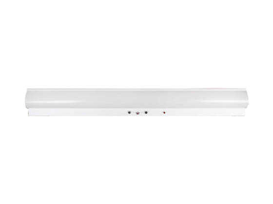 LEDVANCE 62278 STAIR1A/S45UNVD8SC7/48S/WH/USE Sylvania LEDvance 48" LED Stairwell Fixture with Ultrasonic Programmable Motion Detector, Emergency Battery Backup, Color, and Wattage Selectable