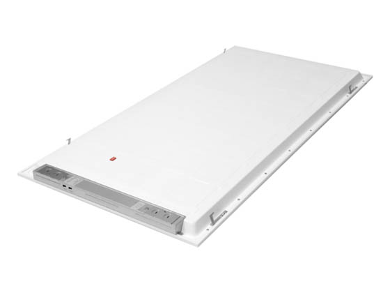 LEDVANCE 62257 PANELF4BS055UNVD8SC724GWHM Sylvania LEDvance 2x4 LED Flat Panel Color & Wattage Selectable with Built-In Motion & Daylight Sensor