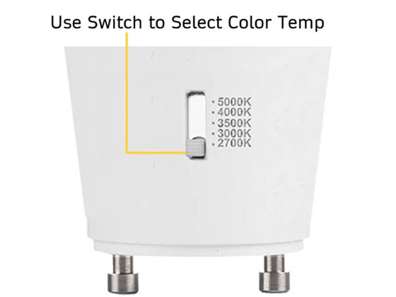 Halco Lighting 83216 15A19-LED-9CS-GU24-D-T20 Halco 15 Watt Dimmable A-19 Bulb, 5 Color Selectable, 90 CRI, GU24 Base, T20 Compliant