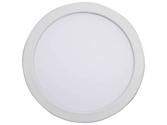 Satco Products, Inc. S11869R1 13WLED/6/CFR/CCT/SLF/RD/FL/RND Satco Fire Rated 13W 6" Round Slim LED Downlight,Color Selectable, 90 CRI, 120-277V