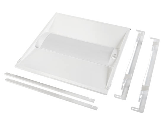 Keystone KT-RKIT35PS-22DC-8CSA-VDIM /CR 2x2 LED Retrofit Center Basket Troffer Kit Wattage and Color Selectable Includes Control Ready Port