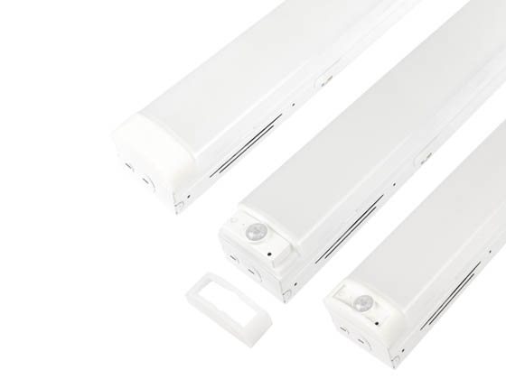 MaxLite 111404 LS3-8U65WCSCRE2TA Maxlite 96" LED Strip/Stairwell/High Bay Fixture Wattage and Color Selectable Includes C-Max Control Ready Port with Emergency Battery Backup