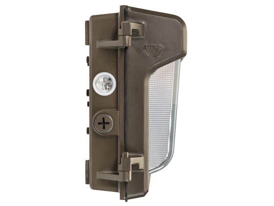 Keystone KT-WPLED55PS-M4-8CSB-VDIM XFiT Slim LED Wall Pack Wattage (35/45/55) and Color Selectable With Photocell 10-Year Warranty