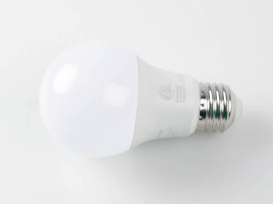 MaxLite 112267 VE8A19D850 Maxlite 8 Watt Dimmable LED A-19 Bulb, Enclosed Fixture Rated, 5000K