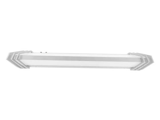 Westgate POB-VB-3FT-56W 36" Patient Overbed LED Fixture 56W (Up, Down, & Night Light) Color Selectable with Dual Pull Chains 120-277V