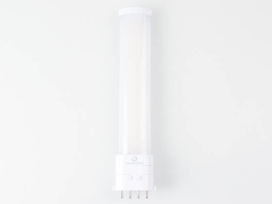 Green Creative 38674 5.5PLS/8CCTS/BYP/2GX7 5.5W 4 Pin Color Selectable 2GX7 LED Bulb, Ballast Bypass, Rated For Enclosed Fixtures