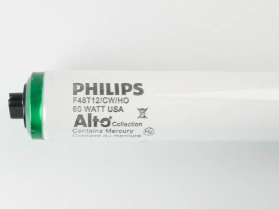 Philips Lighting 369785 F48T12/CW/HO/ALTO Philips 60W 48in T12 HO Cool White Fluorescent Tube