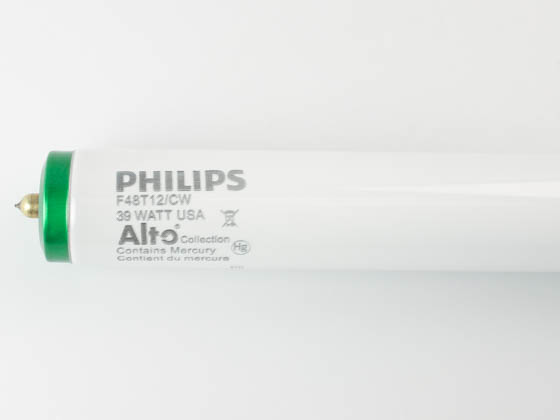 Philips Lighting 363218 F48T12/CW/ALTO Philips 39W 48in T12 Cool White Fluorescent Tube